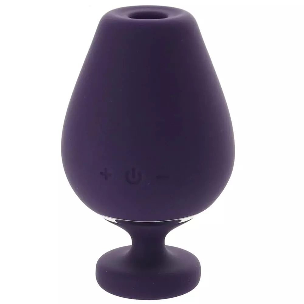 Vedo Vino Rechargeable Silicone Vibrating Sonic Vibe In Purple